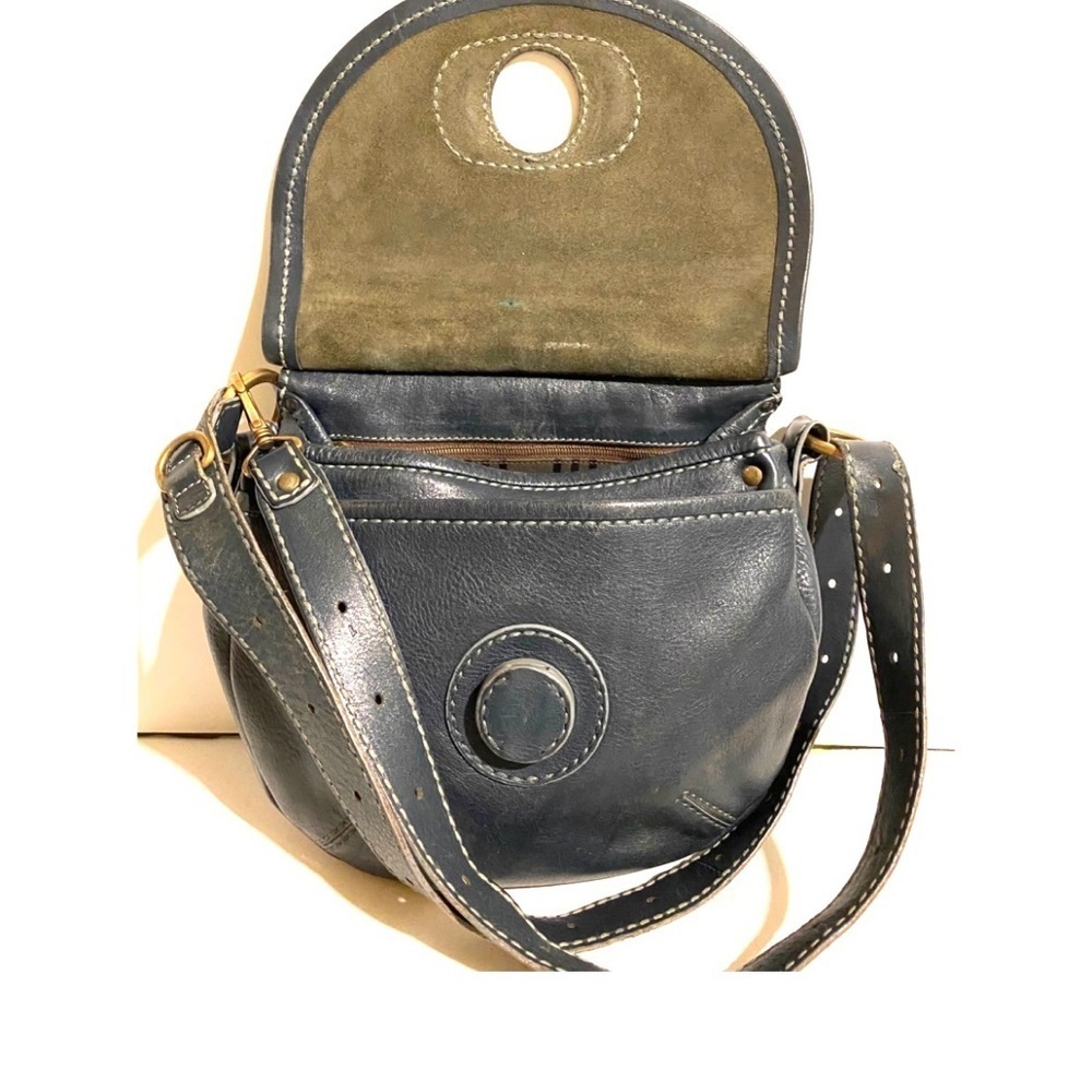 Hogan vintage navy blue Leather Crossbody Bag - Picture 5 of 11